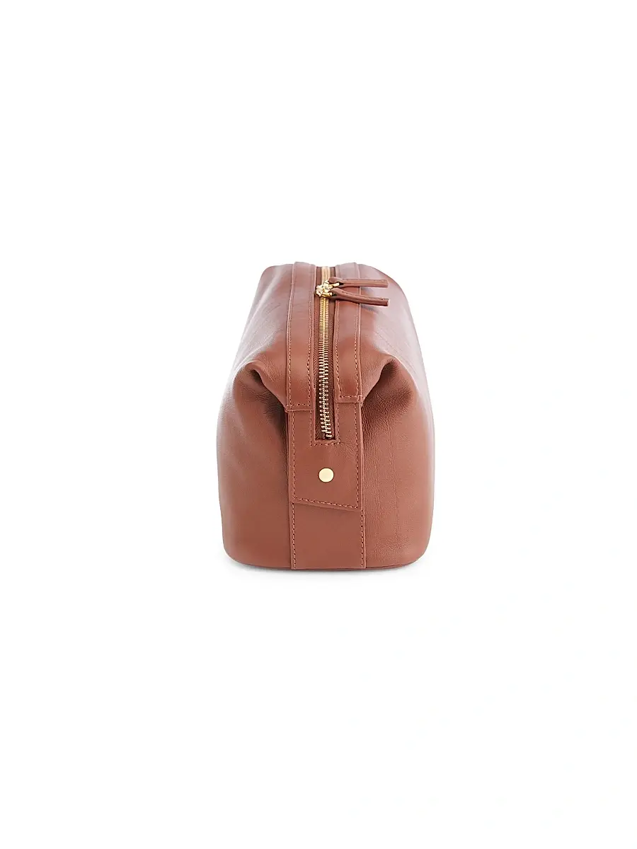 Royce New York Women's Leather Toiletry Bag | Thumbnail 5 Royce New York Women's Leather Toiletry Bag | Thumbnail 5