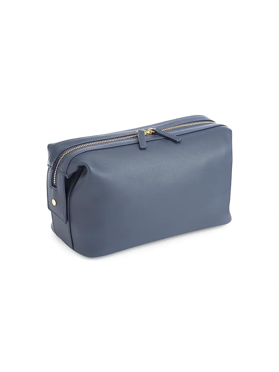 Royce New York Women's Leather Toiletry Bag | Thumbnail 6 Royce New York Women's Leather Toiletry Bag | Thumbnail 6