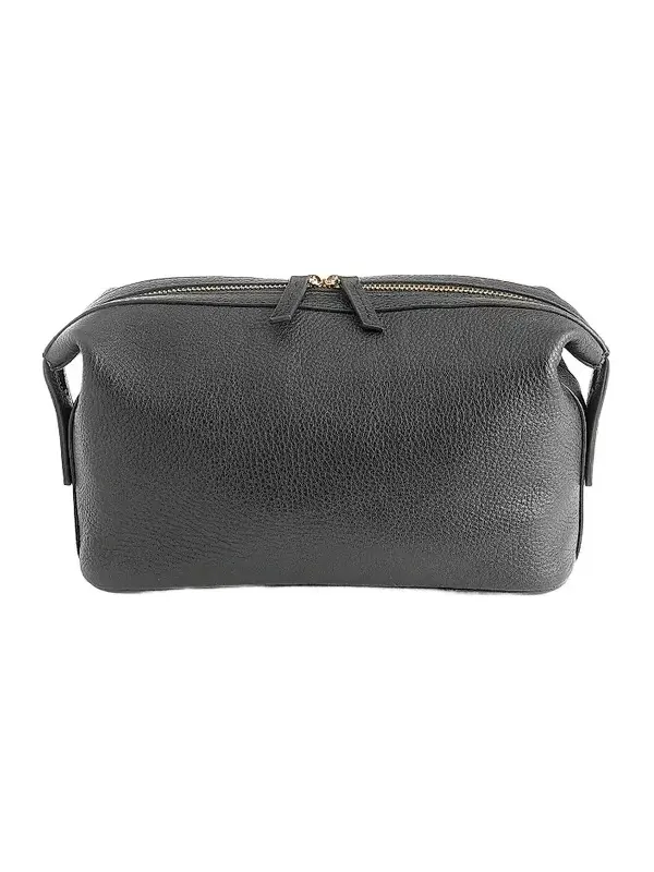 Women's Leather Toiletry Bag Women's Leather Toiletry Bag