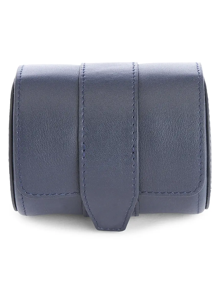 Royce New York Women's Single Leather Travel Watch Roll | Image 1 Royce New York Women's Single Leather Travel Watch Roll | Image 1