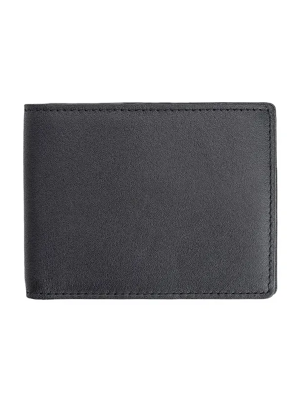 Royce New York Unisex RFID-Blocking Slim Bi-Fold Leather Wallet