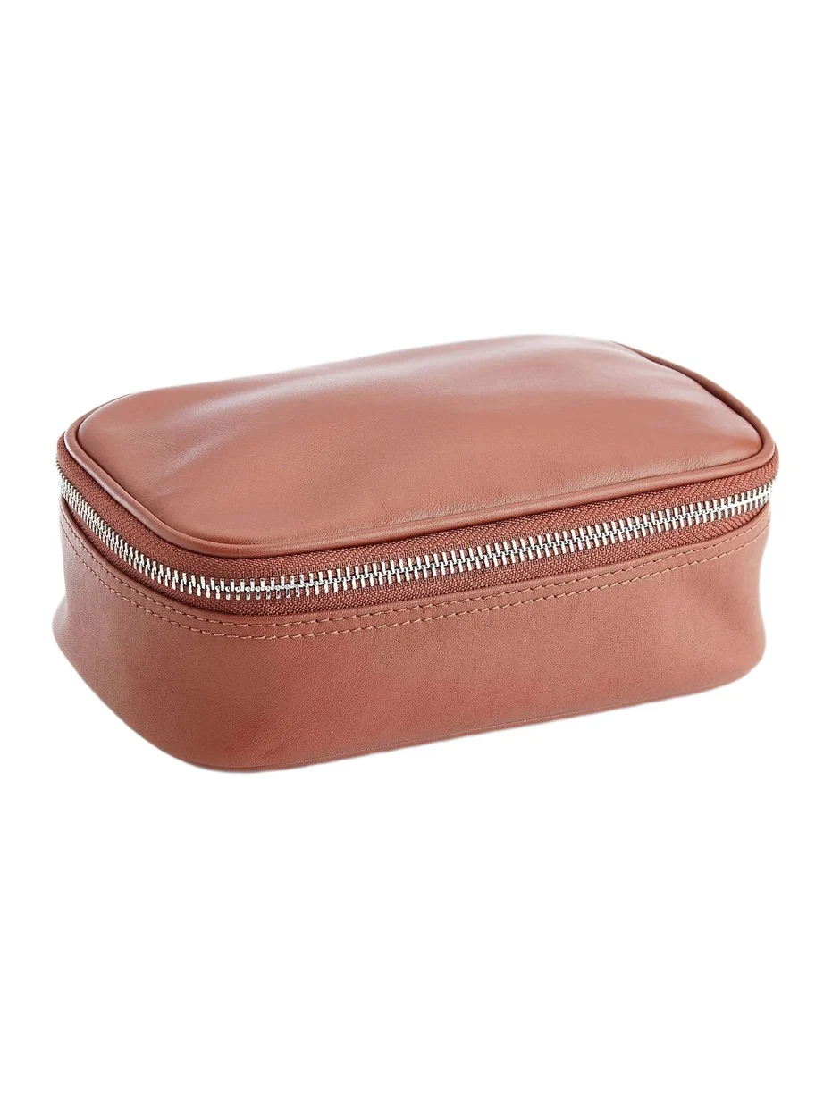 Royce New York Women's Zippered Travel Tech Organizer Case