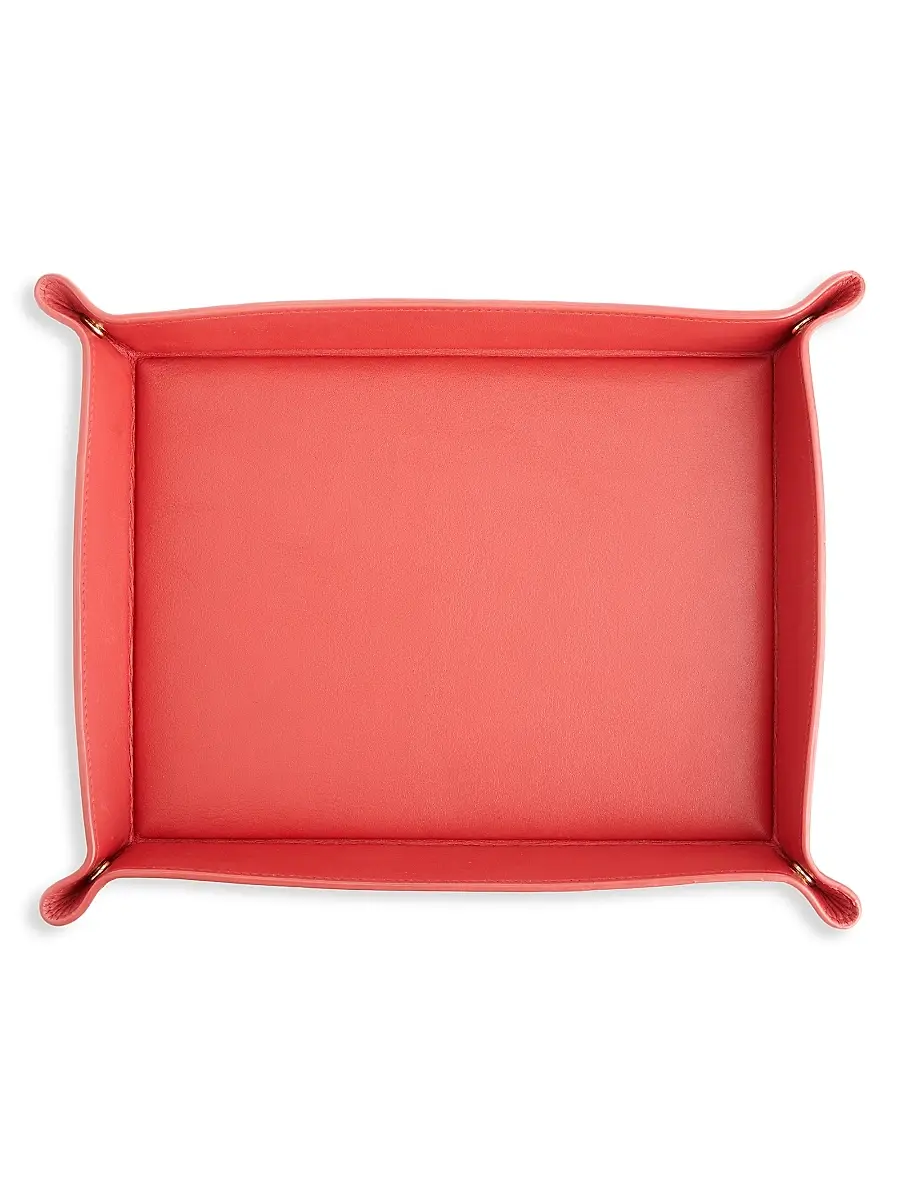 Royce New York Large Leather Catchall Valet Tray | Thumbnail 6 Royce New York Large Leather Catchall Valet Tray | Thumbnail 6