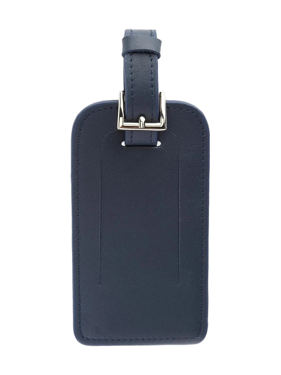 Royce New York Women's Leather Luggage Tag
