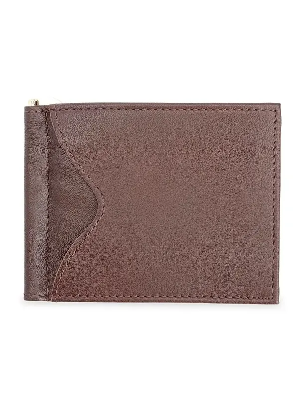 Royce New York Men's RFID-Blocking Leather Money Clip Wallet