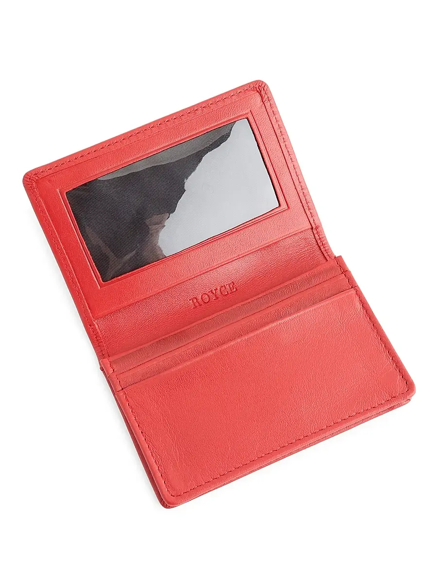 Royce New York Men's Leather Business Card Holder | Thumbnail 3 Royce New York Men's Leather Business Card Holder | Thumbnail 3