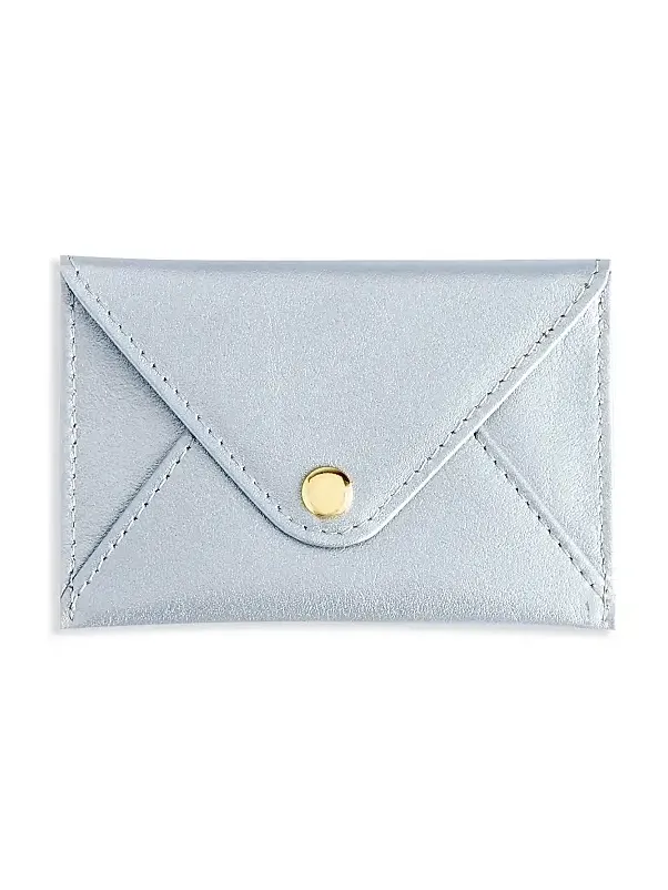 Men's Leather Envelope Style Business Card Holder Men's Leather Envelope Style Business Card Holder