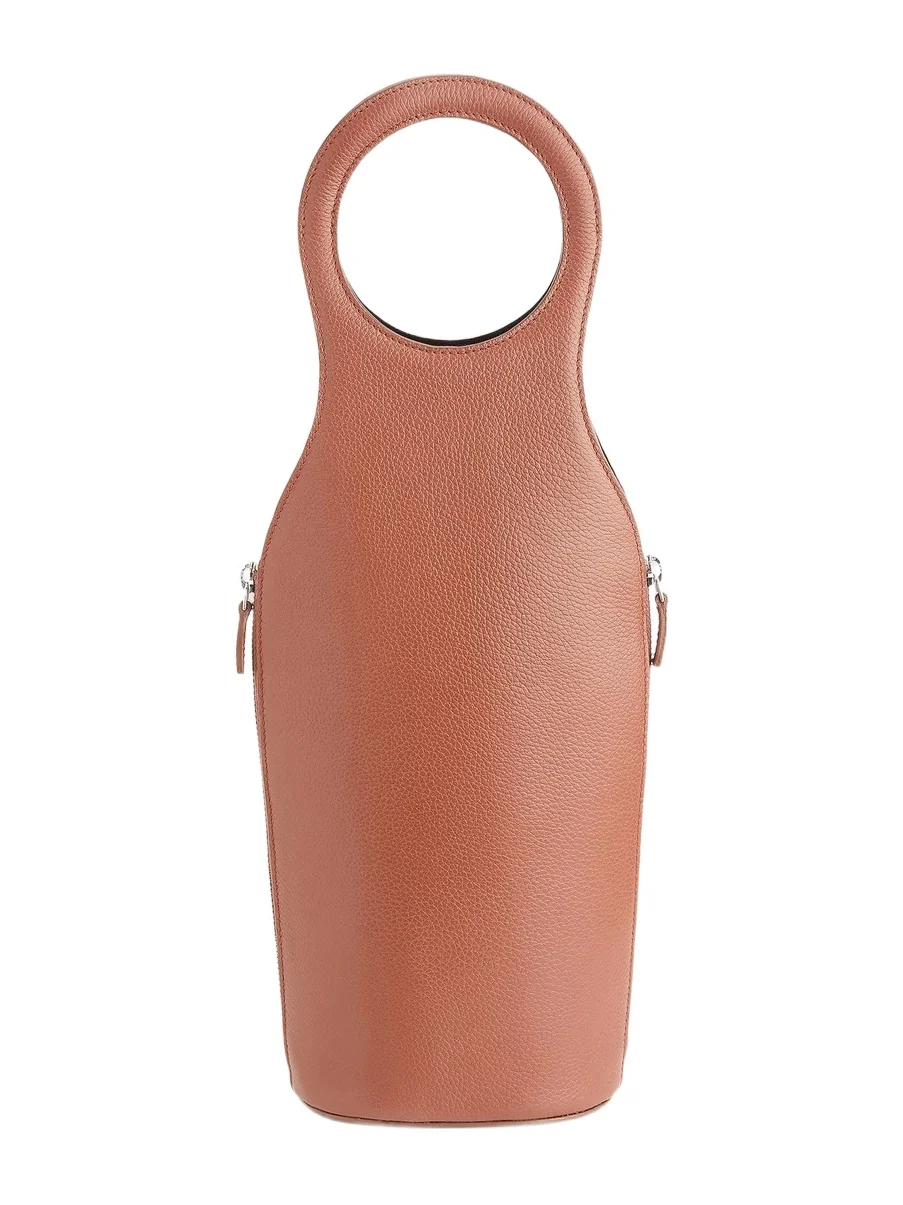 Leather Wine & Champagne Carrying Case Leather Wine & Champagne Carrying Case