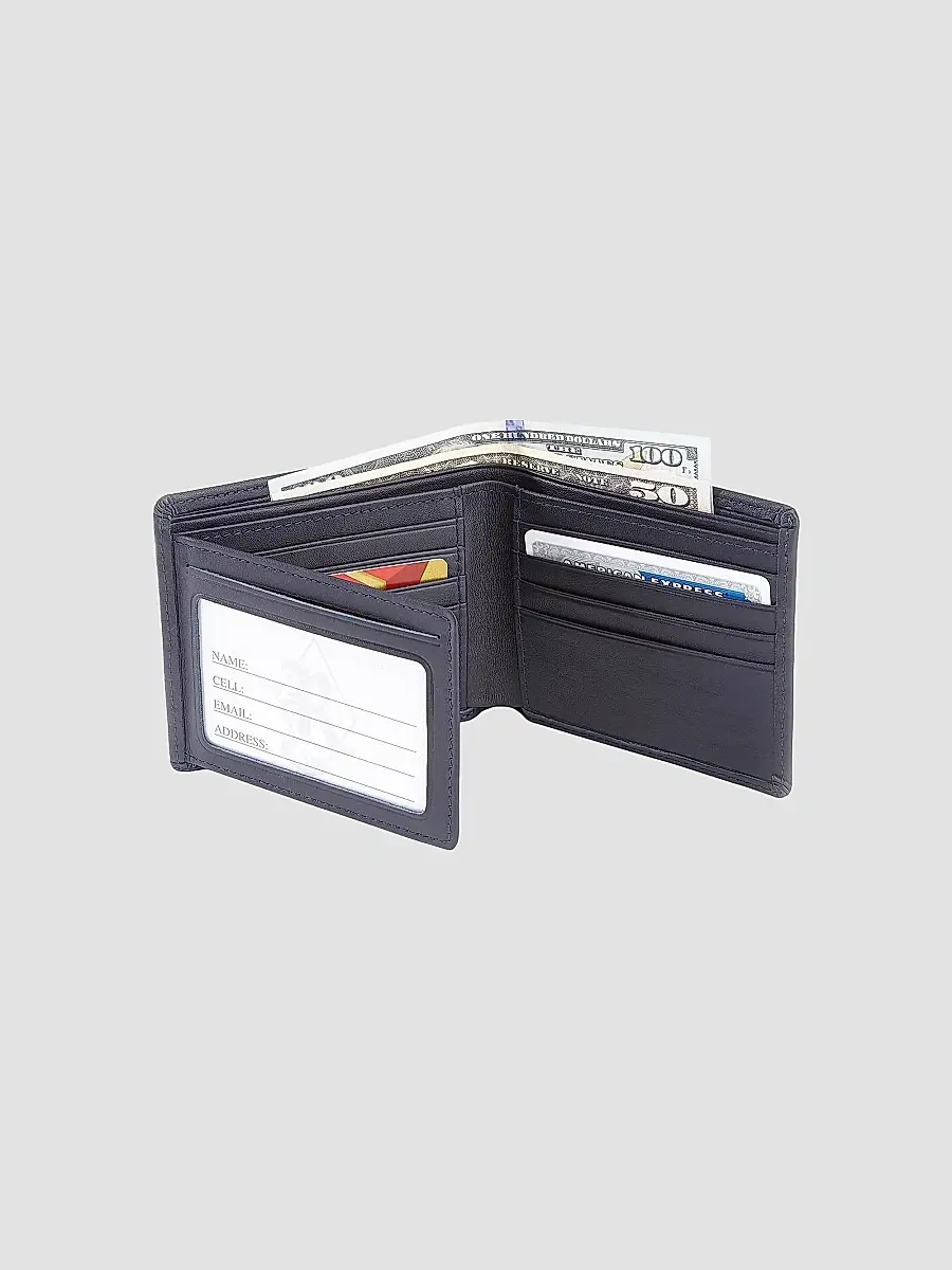 Royce New York Men's RFID Blocking Tri-Fold Wallet | Thumbnail 2 Royce New York Men's RFID Blocking Tri-Fold Wallet | Thumbnail 2