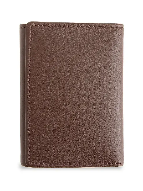 Tri-Fold Leather Wallet
