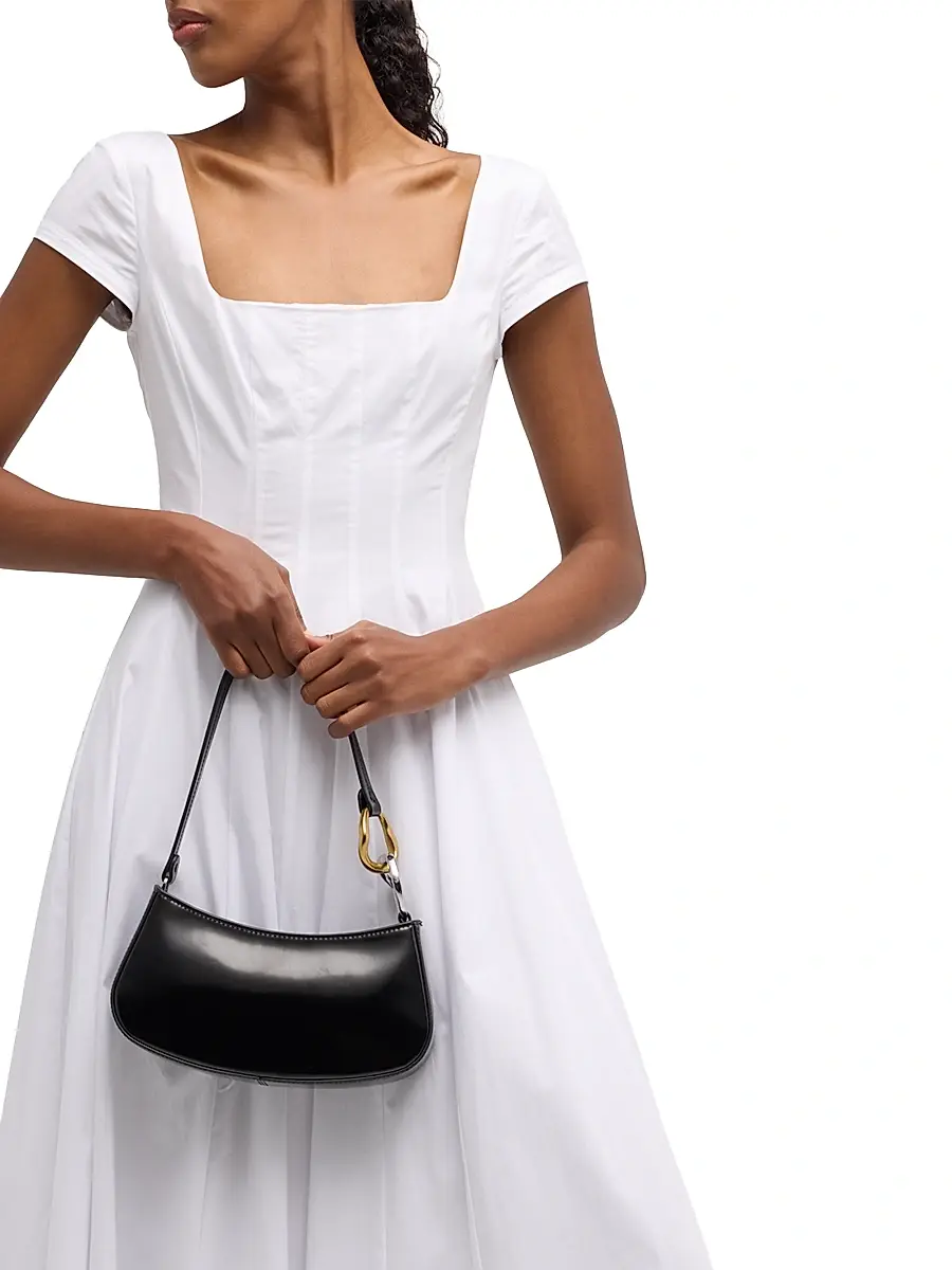 Staud Women's Ollie Leather Shoulder Bag | Thumbnail 2 Staud Women's Ollie Leather Shoulder Bag | Thumbnail 2