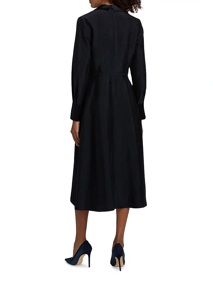 Jason Wu Collection Women's Washed Twill Midi-Shirtdress | Thumbnail 5 Jason Wu Collection Women's Washed Twill Midi-Shirtdress | Thumbnail 5