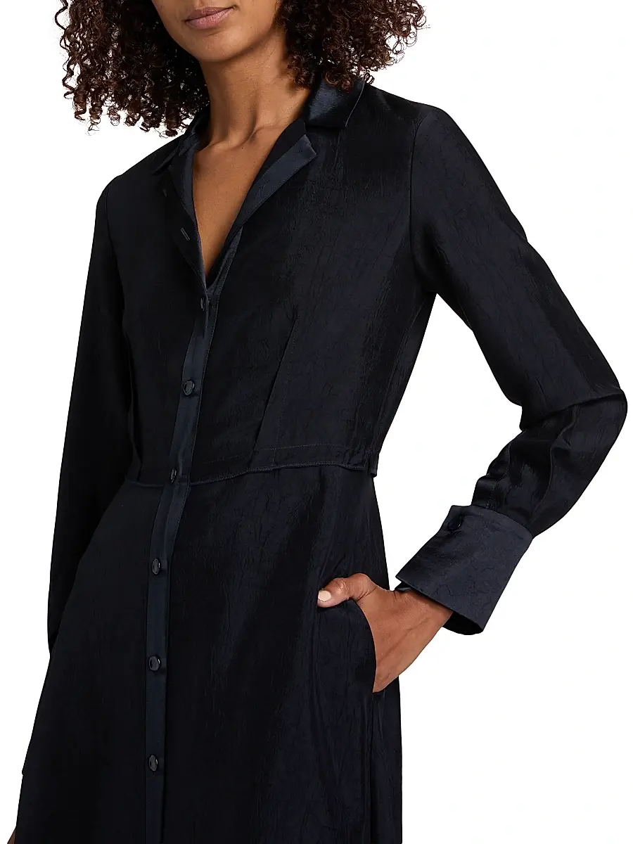 Jason Wu Collection Women's Washed Twill Midi-Shirtdress | Thumbnail 6 Jason Wu Collection Women's Washed Twill Midi-Shirtdress | Thumbnail 6