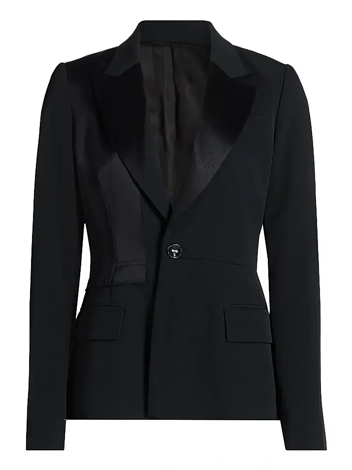 Women's Cady Single-Breasted Blazer