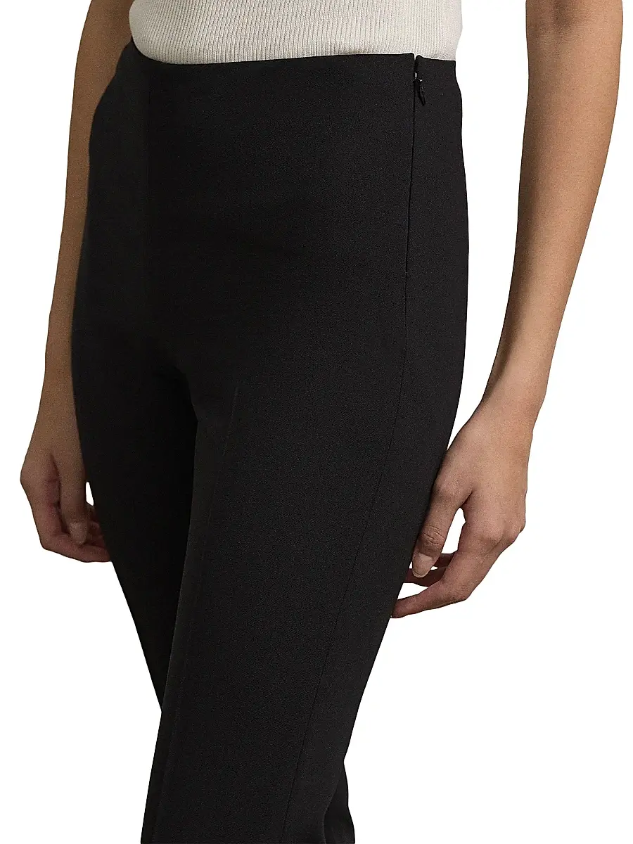 Ralph Lauren Collection Women's Annie Stretch Wool Pants | Thumbnail 4 Ralph Lauren Collection Women's Annie Stretch Wool Pants | Thumbnail 4