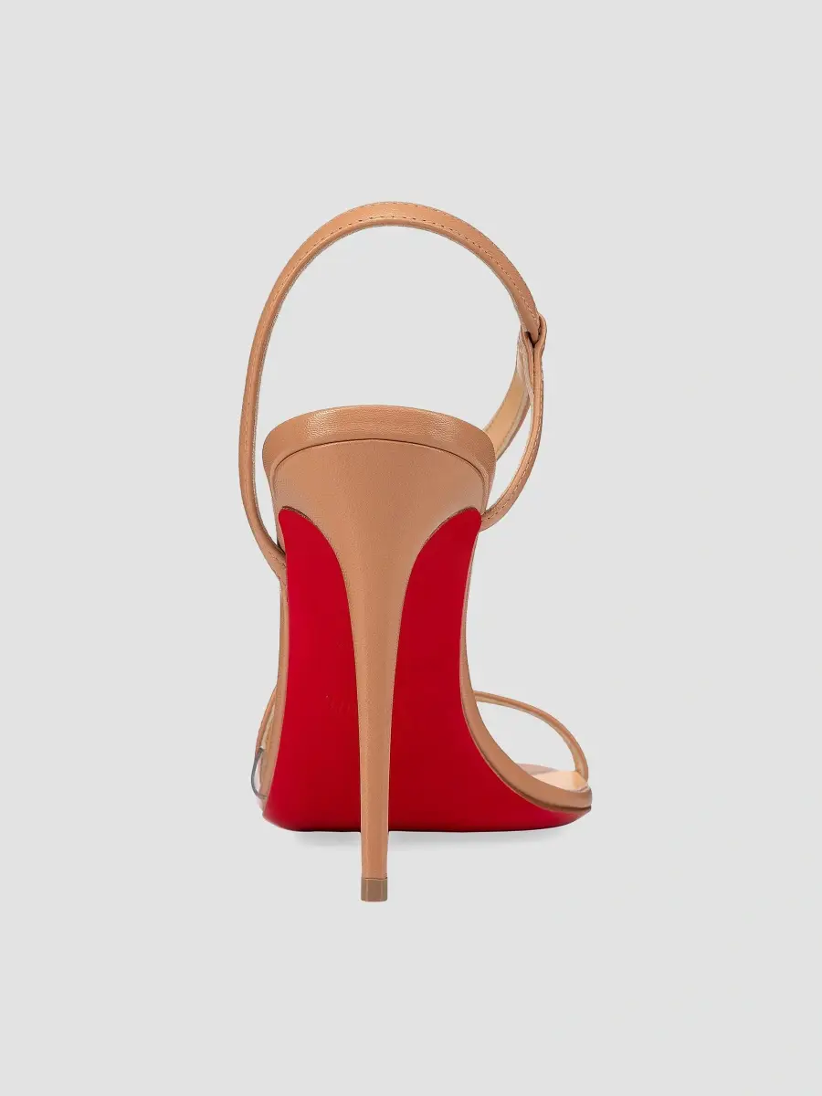 Christian Louboutin Women's Rosalie 100MM Leather Sandals | Thumbnail 3 Christian Louboutin Women's Rosalie 100MM Leather Sandals | Thumbnail 3