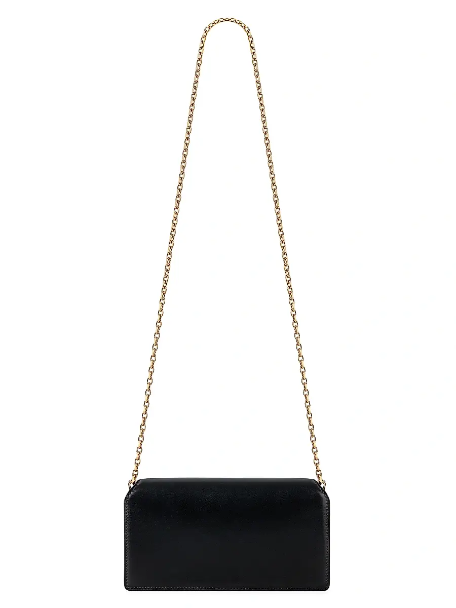 Givenchy Women's Antigona Wallet with Chain in Box Leather - Black | Thumbnail 3 Givenchy Women's Antigona Wallet with Chain in Box Leather - Black | Thumbnail 3