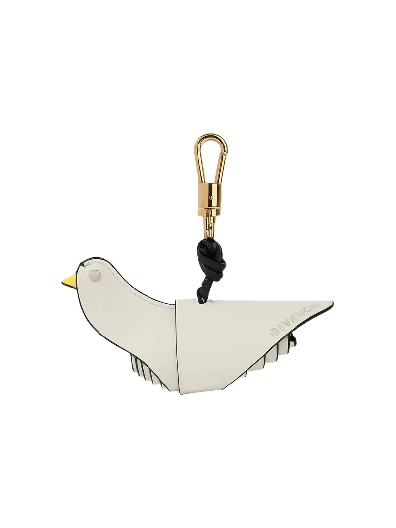 Givenchy Women's Lucky Bird Charm Bag in Leather - Ivory