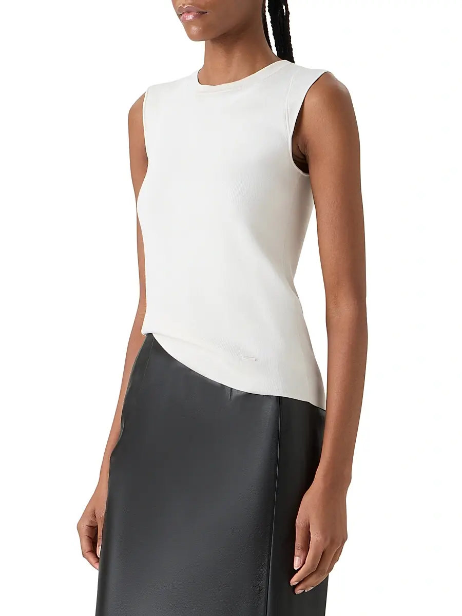 Akris Women's Stretch-Silk Knit Top | Thumbnail 4 Akris Women's Stretch-Silk Knit Top | Thumbnail 4