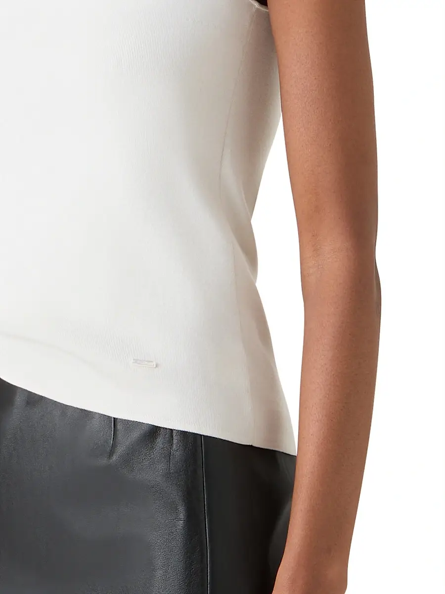 Akris Women's Stretch-Silk Knit Top | Thumbnail 6 Akris Women's Stretch-Silk Knit Top | Thumbnail 6