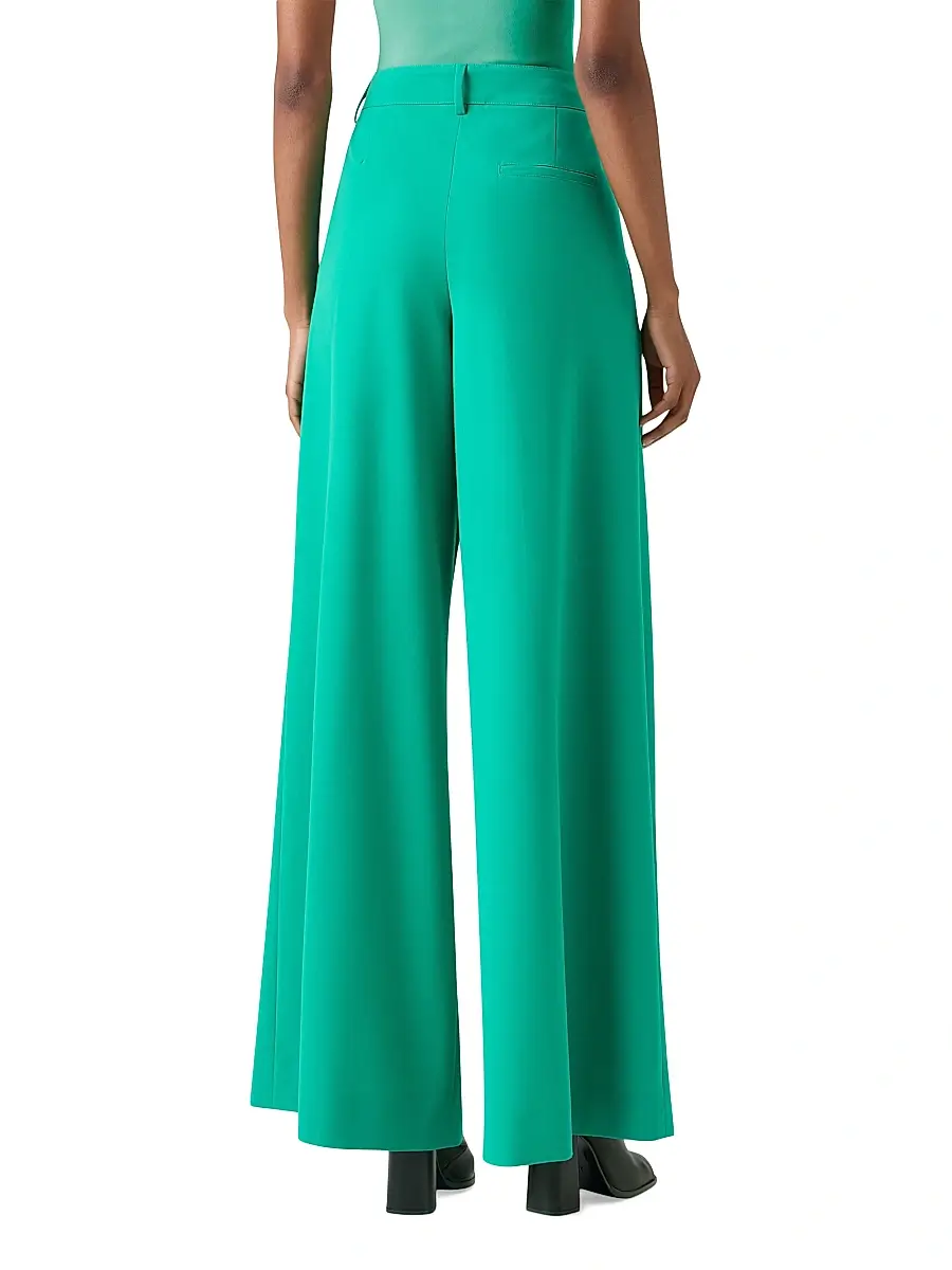 Akris Women's Cassie Wool Gabardine Wide-Leg Pants | Thumbnail 5 Akris Women's Cassie Wool Gabardine Wide-Leg Pants | Thumbnail 5