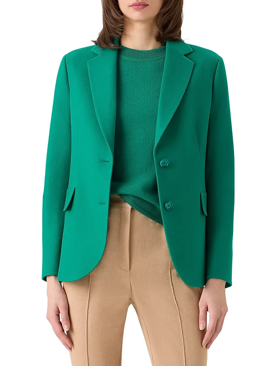 Akris Women's Daigon Cashmere Blazer | Thumbnail 3 Akris Women's Daigon Cashmere Blazer | Thumbnail 3