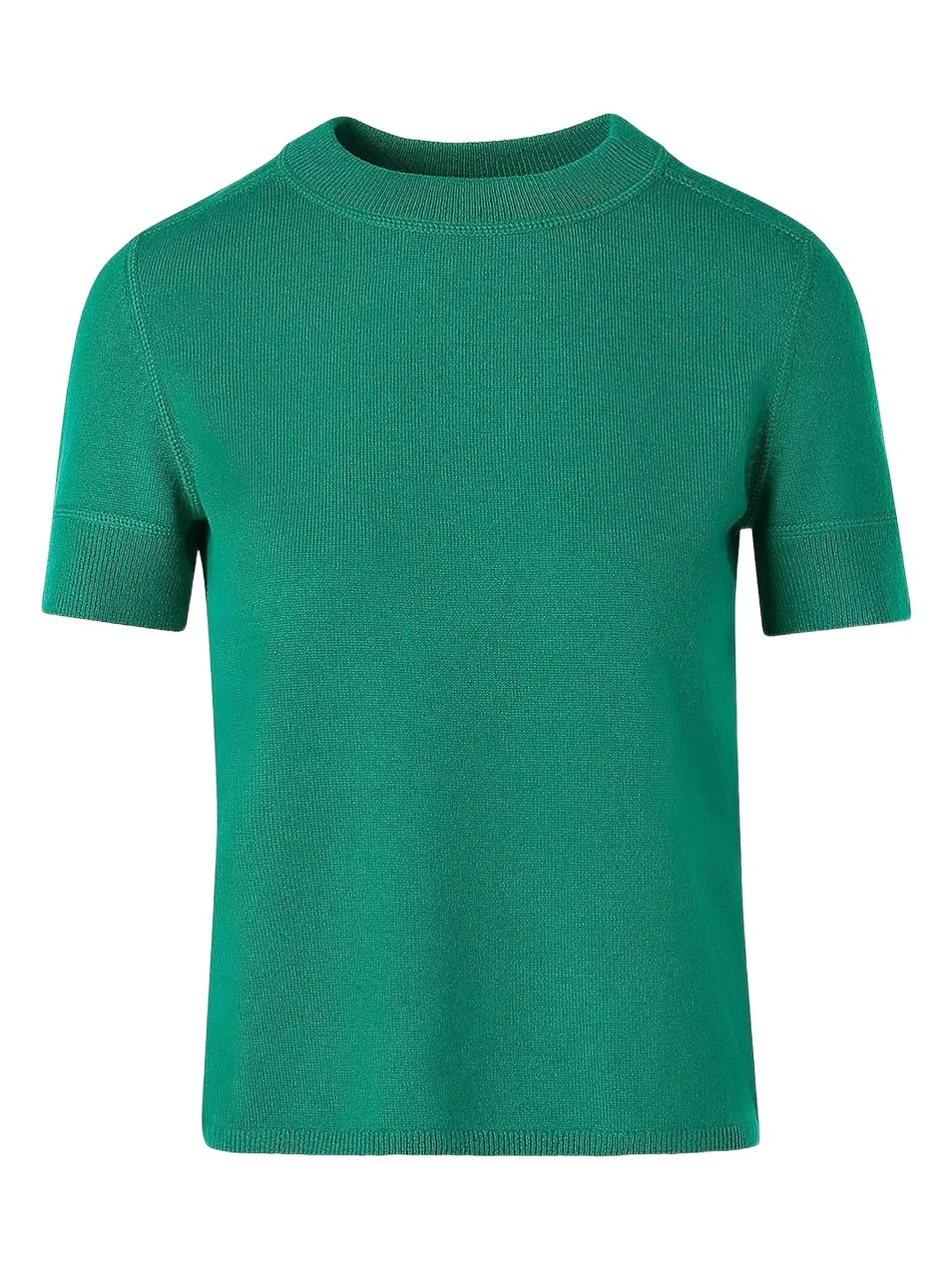 Women's Cashmere Short-Sleeve Knit Sweater