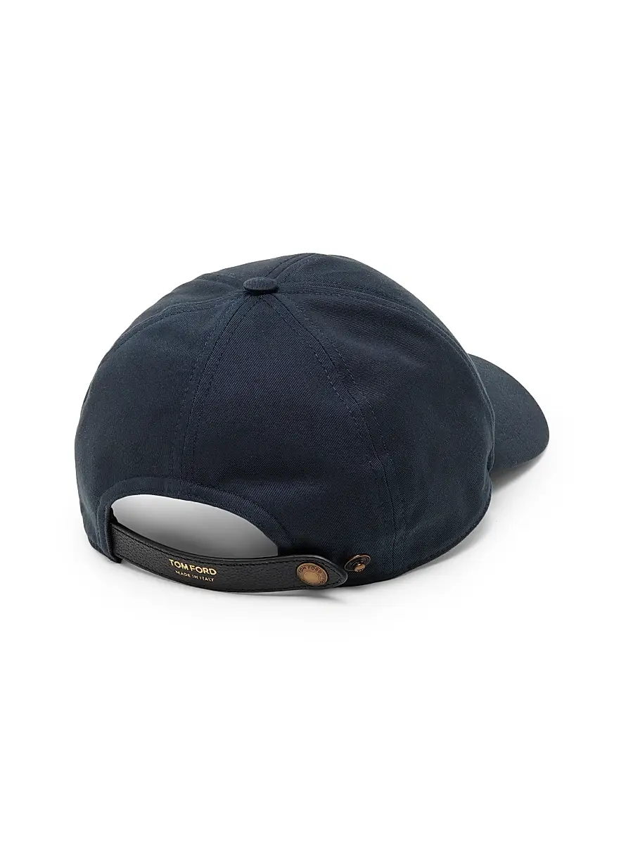 Tom Ford Men's TF Canvas Baseball Cap | Thumbnail 2 Tom Ford Men's TF Canvas Baseball Cap | Thumbnail 2
