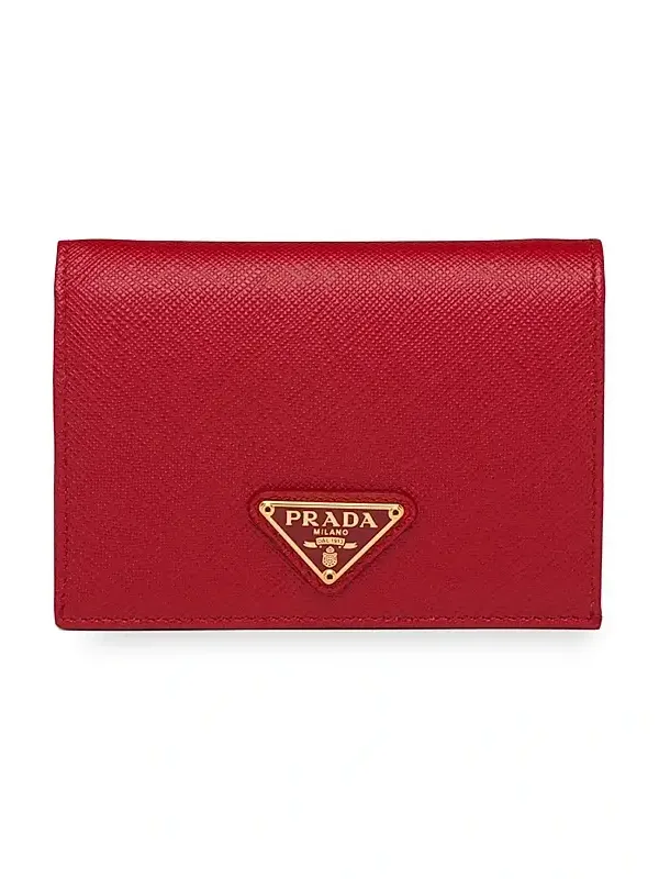 Prada Women's Small Saffiano Leather Wallet