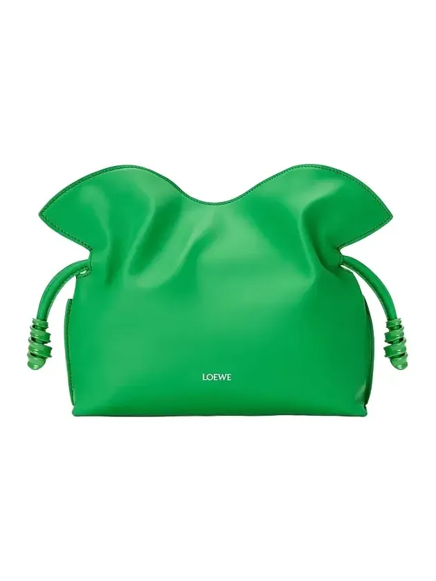 Women's Flamenco Coil Leather Clutch Bag Women's Flamenco Coil Leather Clutch Bag