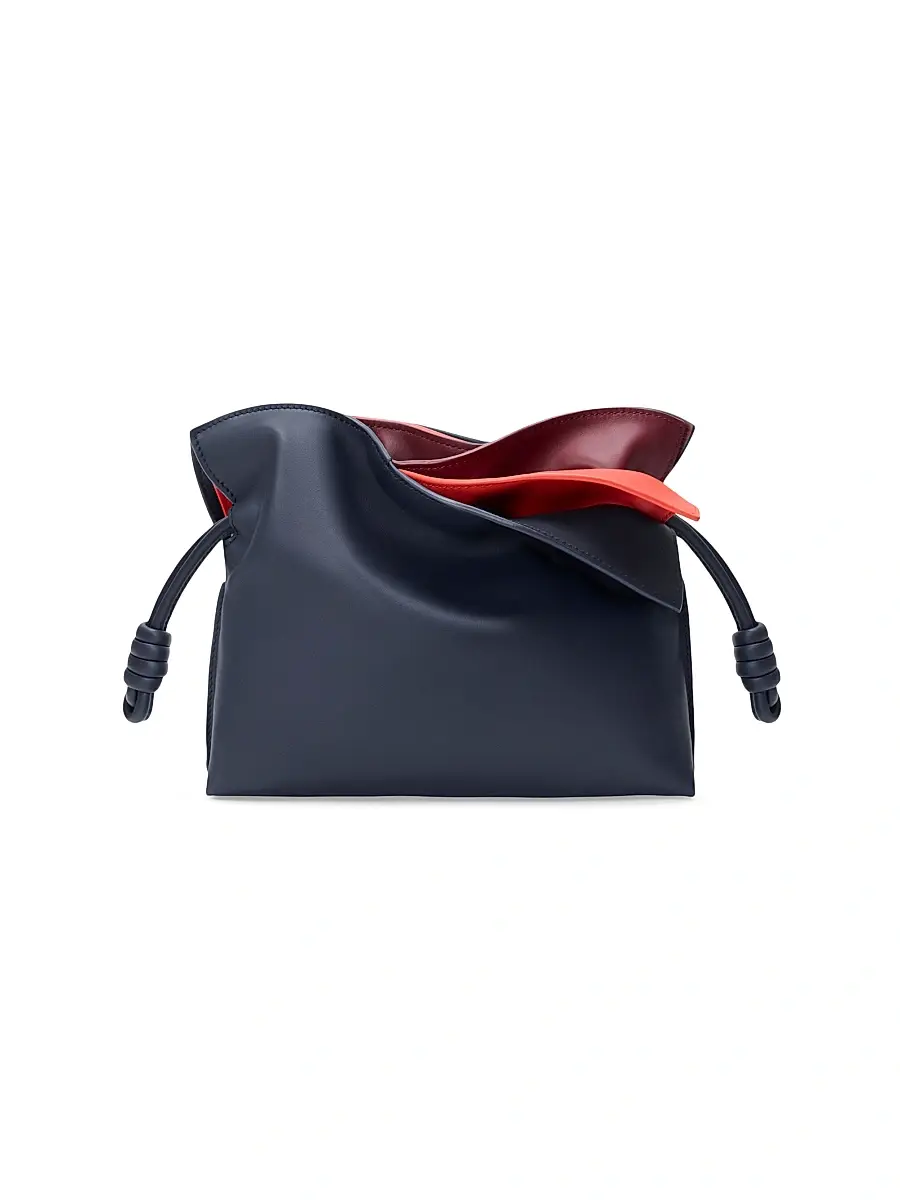 Loewe Women's Flamenco Mini Layered Leather Clutch | Thumbnail 3 Loewe Women's Flamenco Mini Layered Leather Clutch | Thumbnail 3