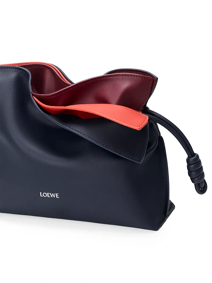 Loewe Women's Flamenco Mini Layered Leather Clutch | Thumbnail 6 Loewe Women's Flamenco Mini Layered Leather Clutch | Thumbnail 6