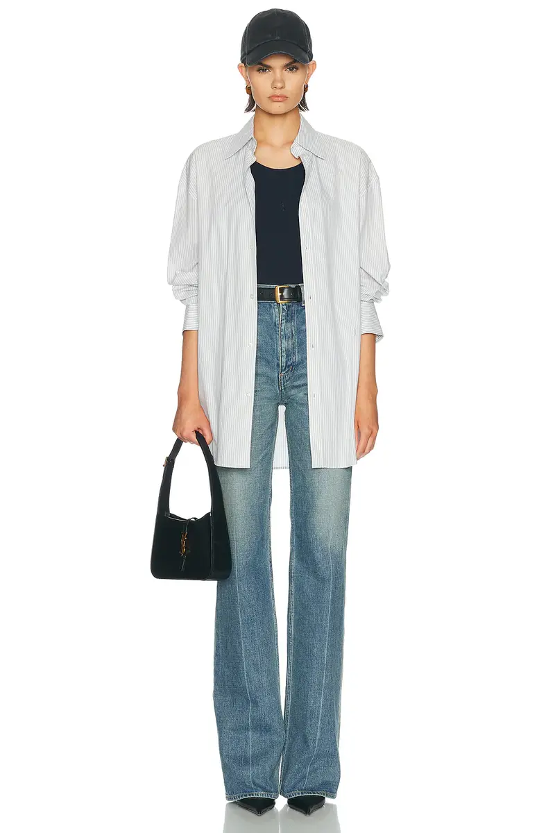 Saint Laurent Cassandre Tank Top | Thumbnail 4 Saint Laurent Cassandre Tank Top | Thumbnail 4