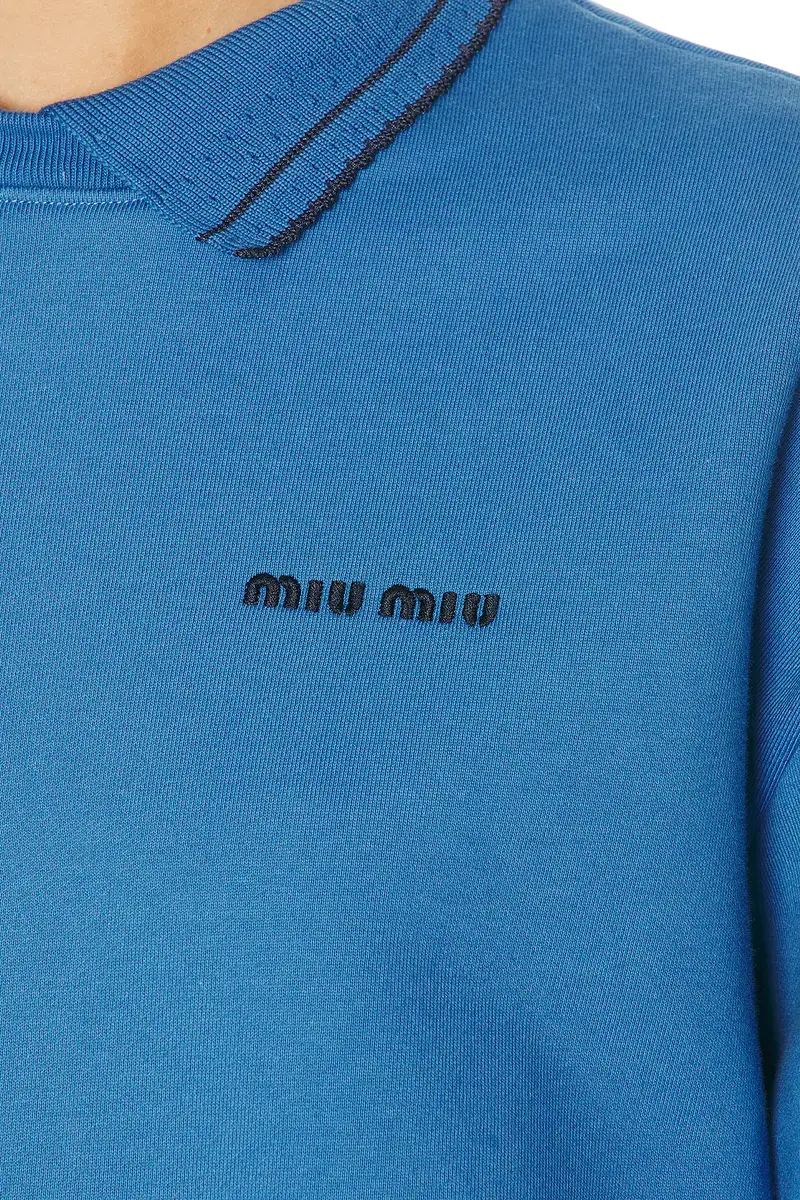 Miu Miu Felpa Top | Thumbnail 5 Miu Miu Felpa Top | Thumbnail 5