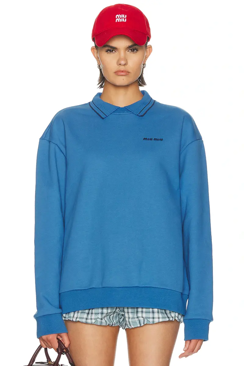 Miu Miu Felpa Top | Image 1 Miu Miu Felpa Top | Image 1