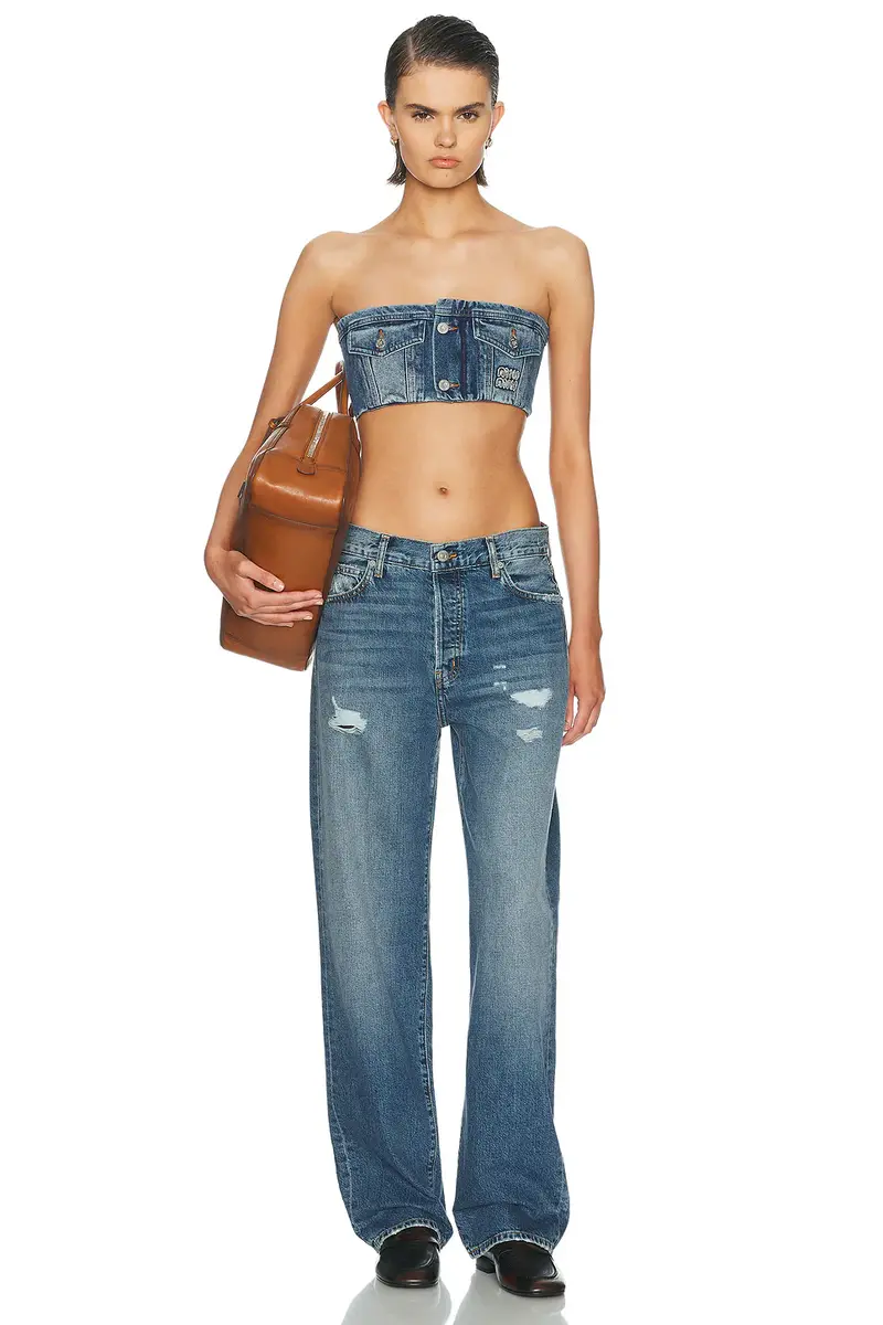 Miu Miu Denim Top | Thumbnail 4