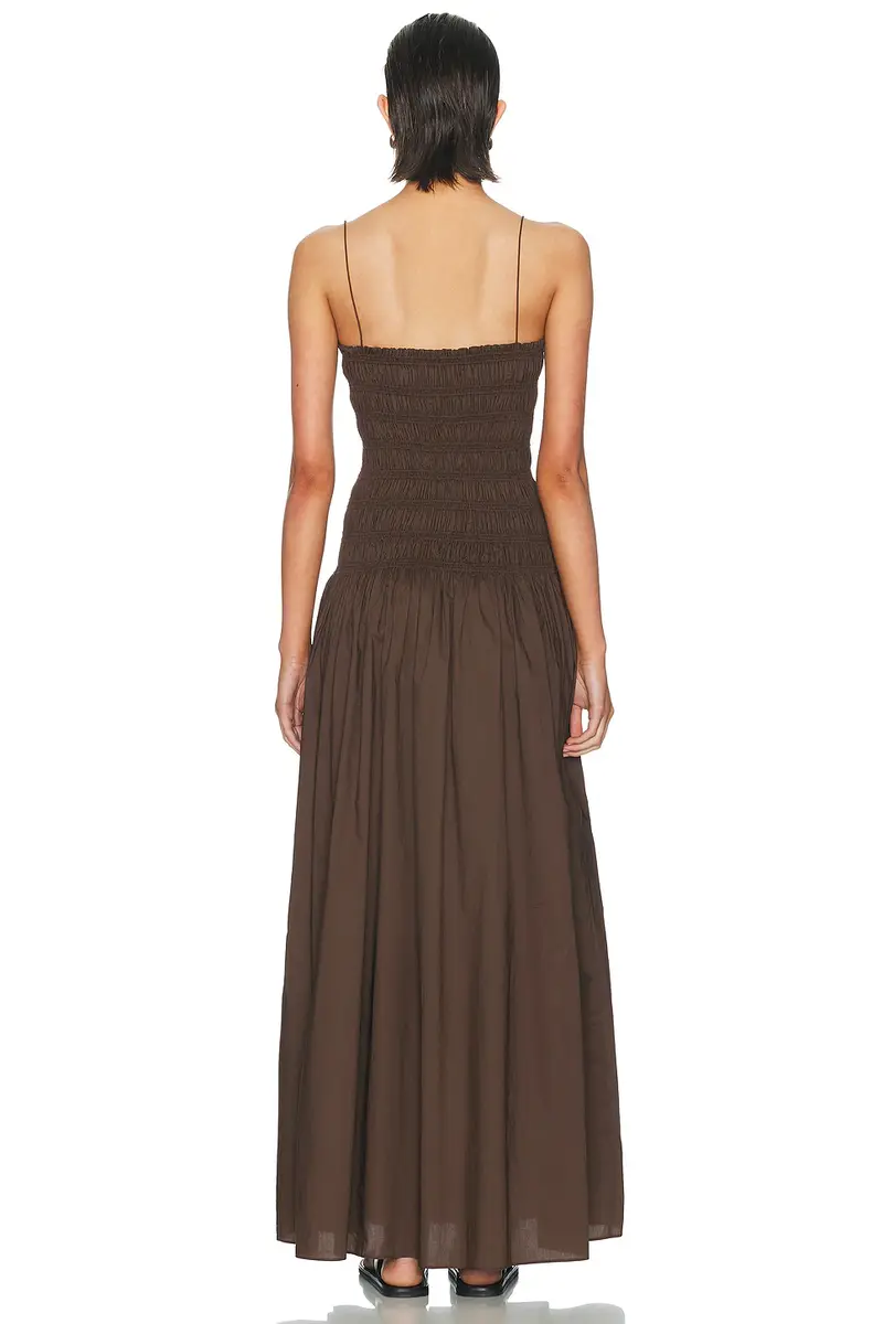 Matteau Shirred Drop Waist Dress | Thumbnail 3
