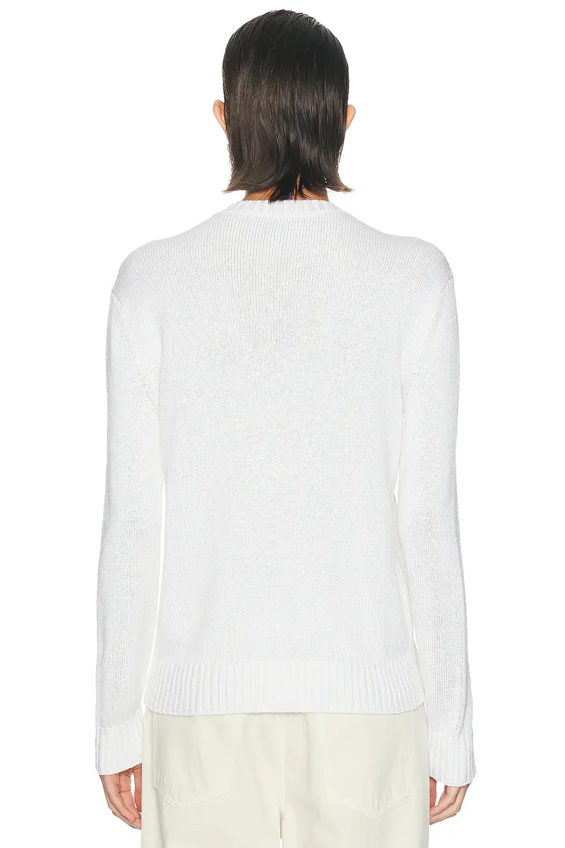 Ralph Lauren Collection Lofty Silk Bear Long Sleeve Sweater | Thumbnail 3 Ralph Lauren Collection Lofty Silk Bear Long Sleeve Sweater | Thumbnail 3