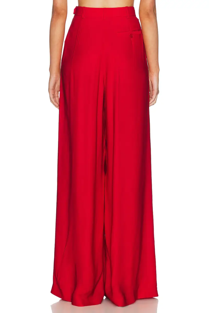 Ralph Lauren Collection Vannesa Full Length Pleated Pant | Thumbnail 4 Ralph Lauren Collection Vannesa Full Length Pleated Pant | Thumbnail 4