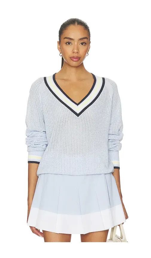 Varley Maurice V-neck Sweater | Image 1 Varley Maurice V-neck Sweater | Image 1