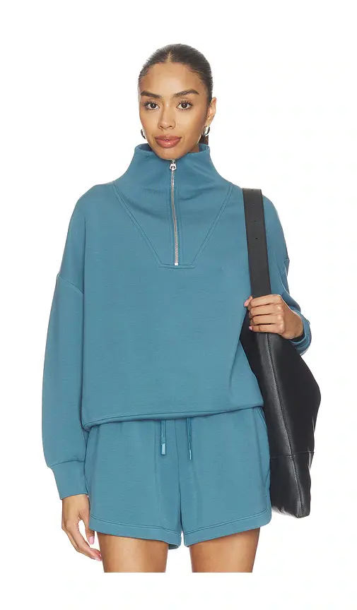 Varley Hawley Half Zip Sweatshirt | Thumbnail 2 Varley Hawley Half Zip Sweatshirt | Thumbnail 2