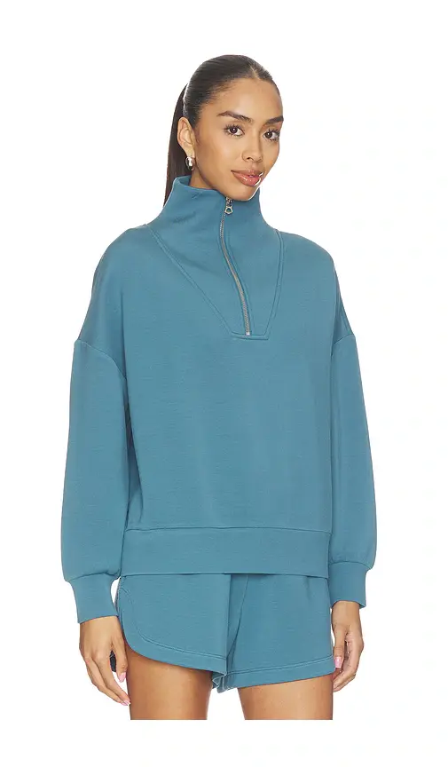 Varley Hawley Half Zip Sweatshirt | Thumbnail 3 Varley Hawley Half Zip Sweatshirt | Thumbnail 3