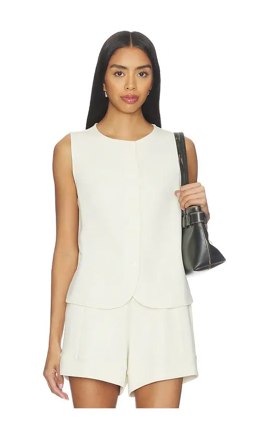 Varley Josie Button Through Tank Top | Image 1 Varley Josie Button Through Tank Top | Image 1