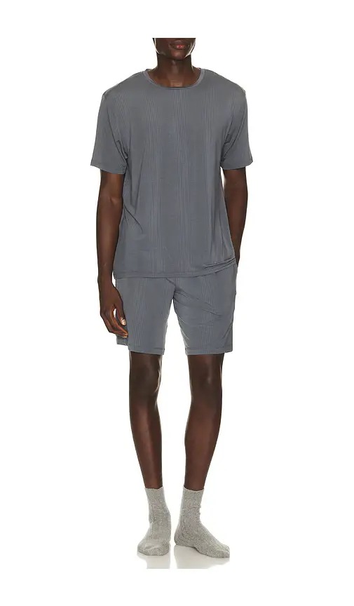 Tommy John Second Skin Luxe Rib Sleep Short | Thumbnail 3