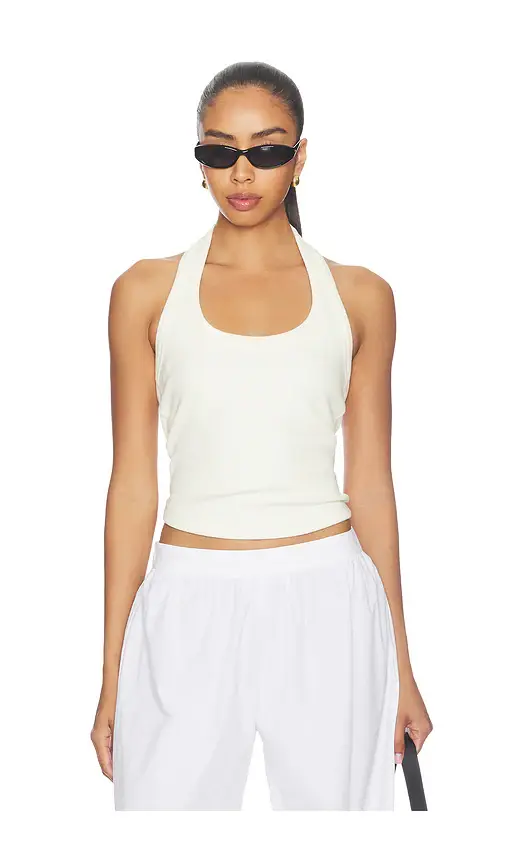 PISTOLA Nattie Modal Halter Tank Top | Image 1 PISTOLA Nattie Modal Halter Tank Top | Image 1