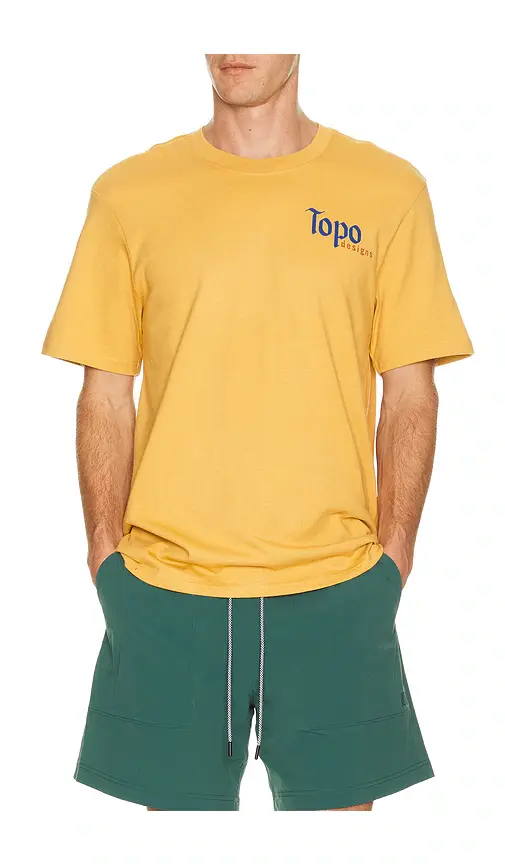 TOPO DESIGNS Peak Tee | Image 1 TOPO DESIGNS Peak Tee | Image 1