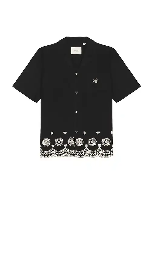 Les Deux Border Embroidery Shirt | Thumbnail 4 Les Deux Border Embroidery Shirt | Thumbnail 4
