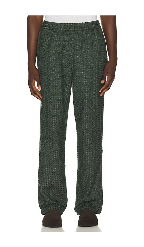 Les Deux Check Seersucker Casual Pants | Image 1 Les Deux Check Seersucker Casual Pants | Image 1