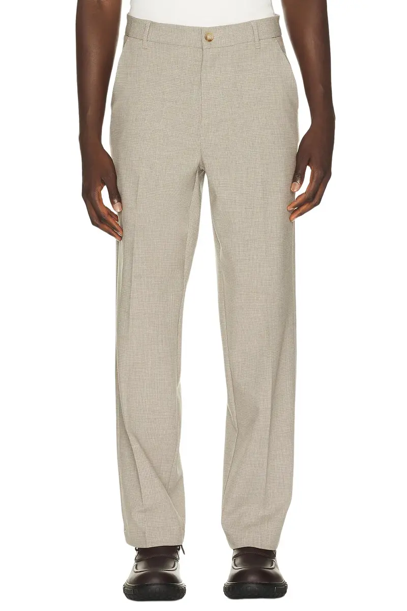 Mini Check Slack Pants