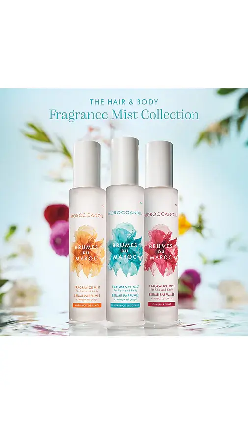 Moroccanoil Dahlia Rouge Hair & Body Fragrance Mist 100ml | Thumbnail 5 Moroccanoil Dahlia Rouge Hair & Body Fragrance Mist 100ml | Thumbnail 5